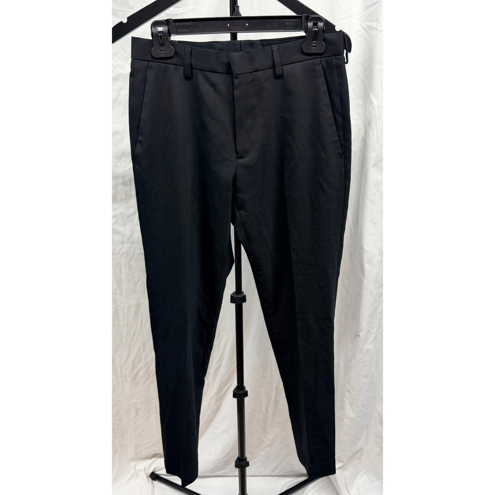 J.Crew NEW $250 Men's Ludlow Slim Stretch Black Italian Wool Trousers 28x32 - Picture 2 of 10